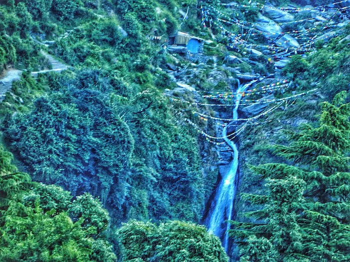 Bhagsu Falls near Best Resort in Dharamshala