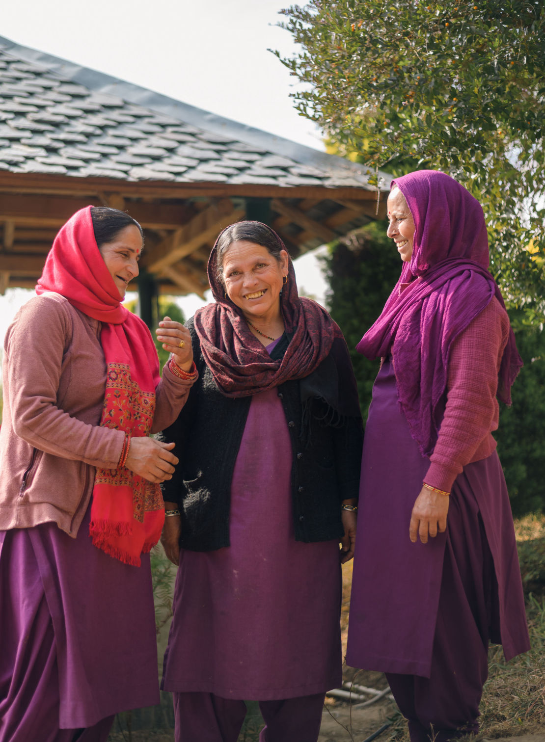 Women from local community
