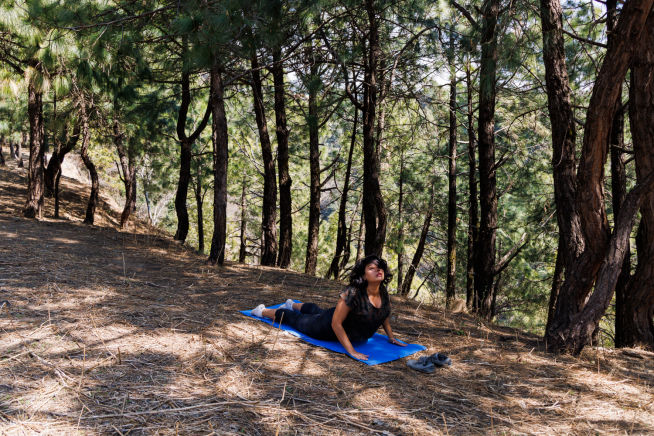 Yoga at Rakkh Resort Himchal Pradesh