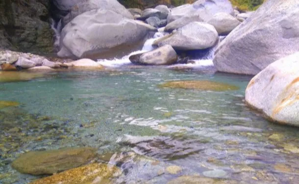 Natural spring water near Best Resort in Palampur