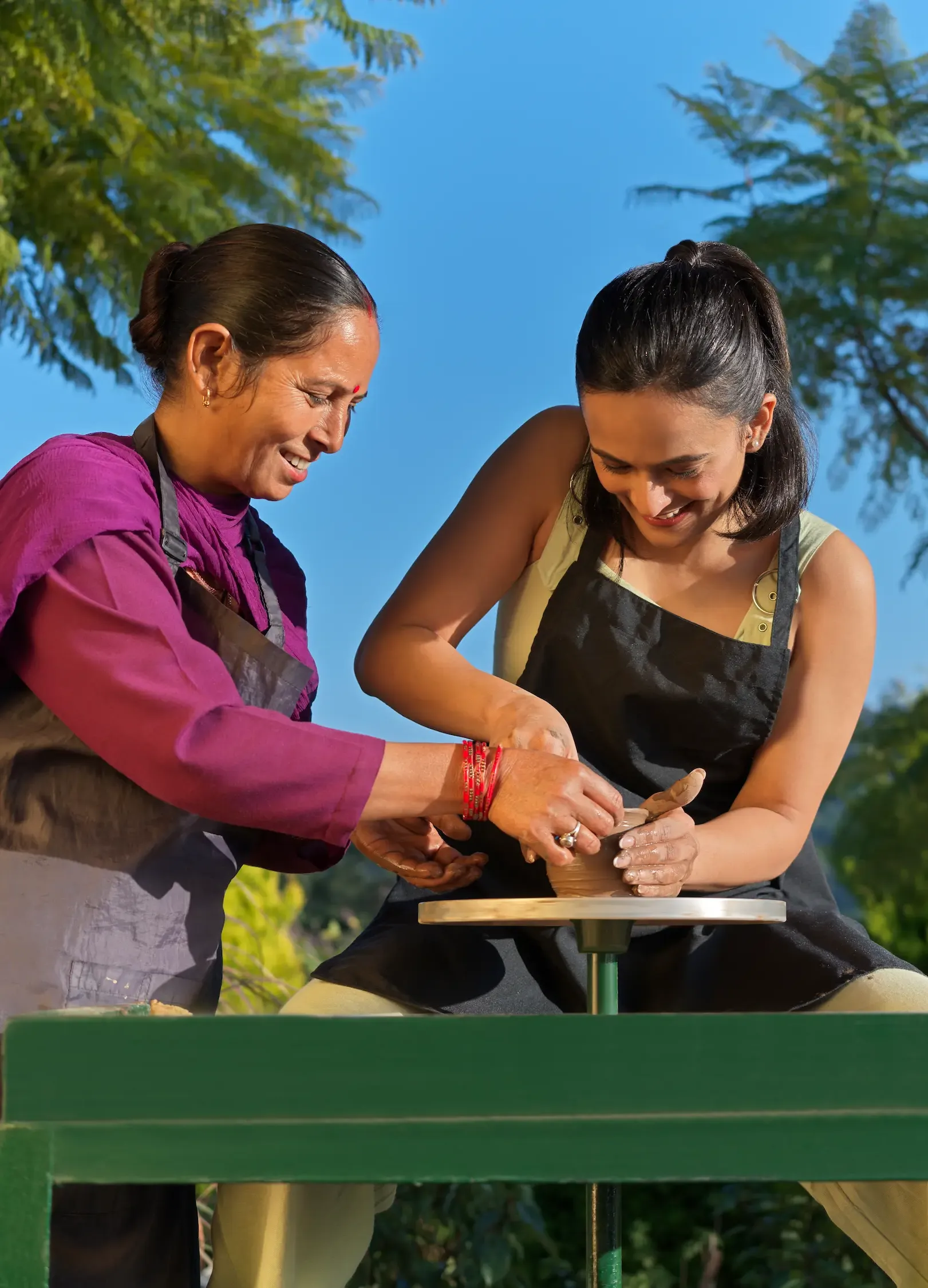 Pottery at Rakkh Resort Himachal Pradesh