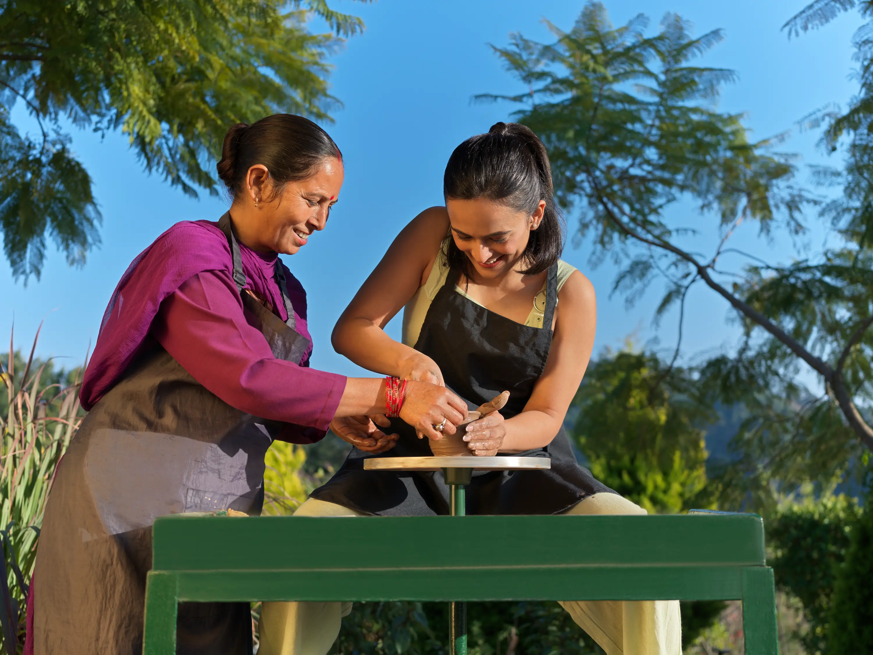 Pottery at Rakkh Resort Himachal Pradesh