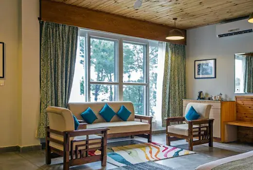 Family Interconnected Rooms Rakkh Resort Palampur