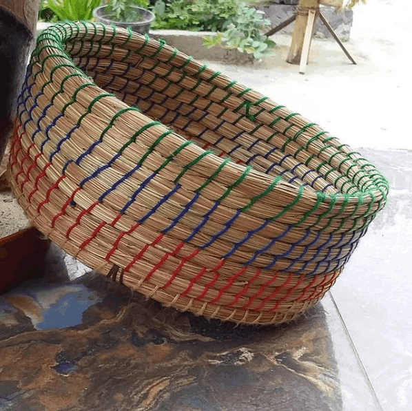 basket at our resort in Himachal Pradesh