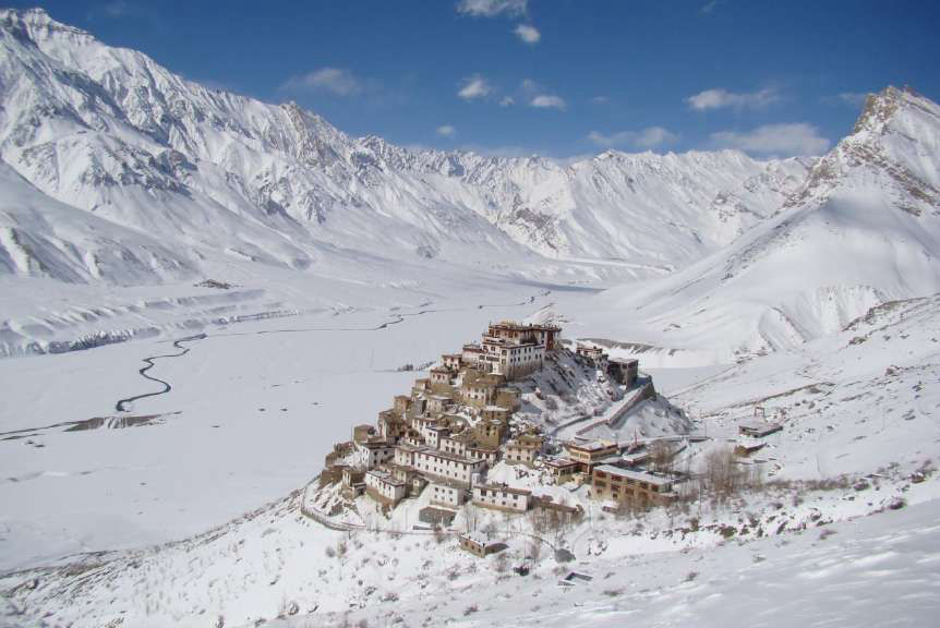 Ki Monastery in Spiti Valley, a destination near our resort in Himachal Pradesh