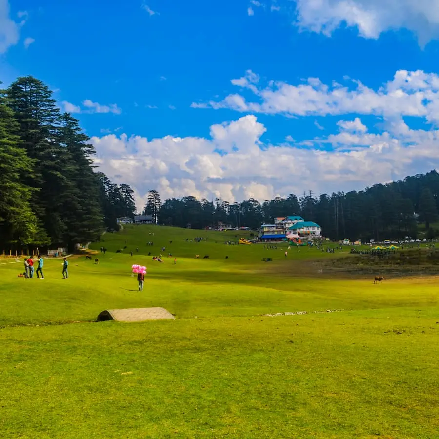 Khajjiar in Chamba district can be visited while staying at a resort in dharamshala