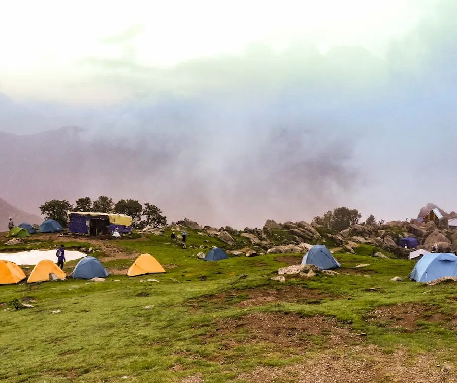 Trekking in Triund