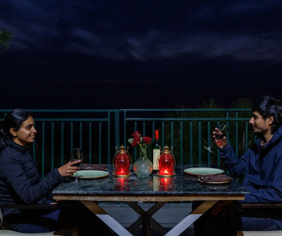 dining for couples at best resort in himachal pradesh