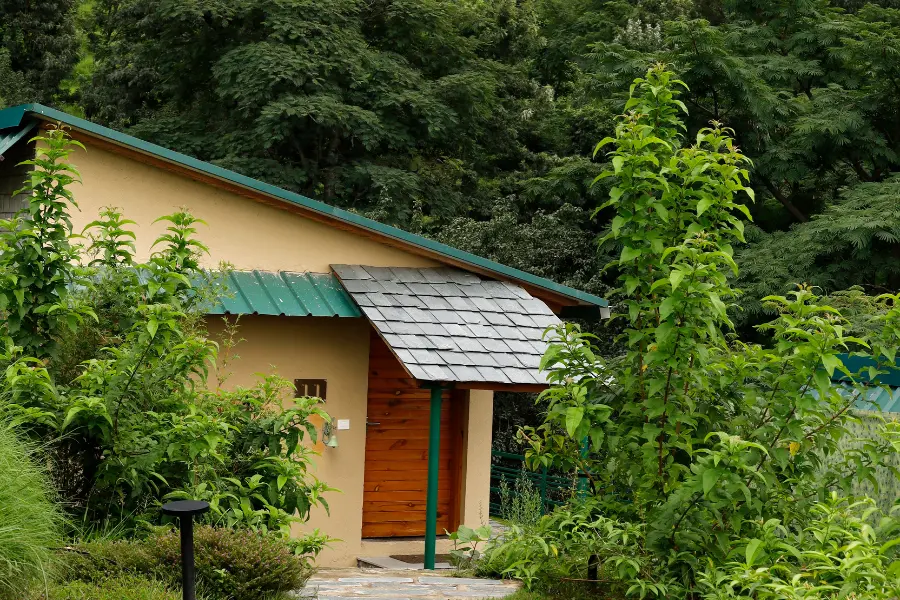 View of a room amidst the nature